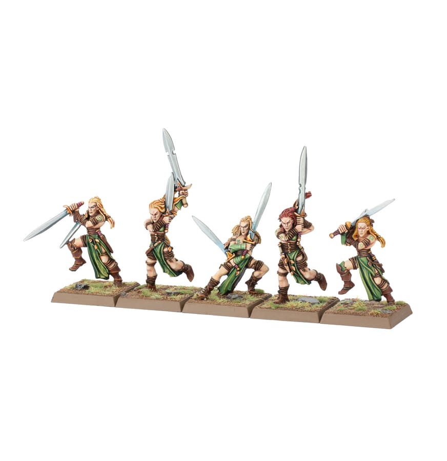 WarForge - Troupe de Danseurs de Guerre - Warhammer - Elfes Sylvains