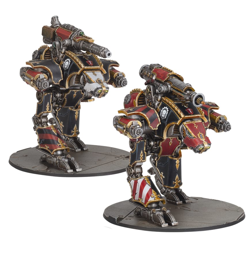 WarForge - Legions Imperialis: Dire Wolf Heavy Scout Titans - Warhammer
