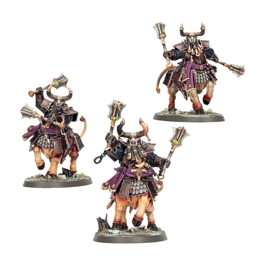 WarForge - Centaures-taureaux/Sentinelles Consacrées - Warhammer - Helsmiths of Hashut