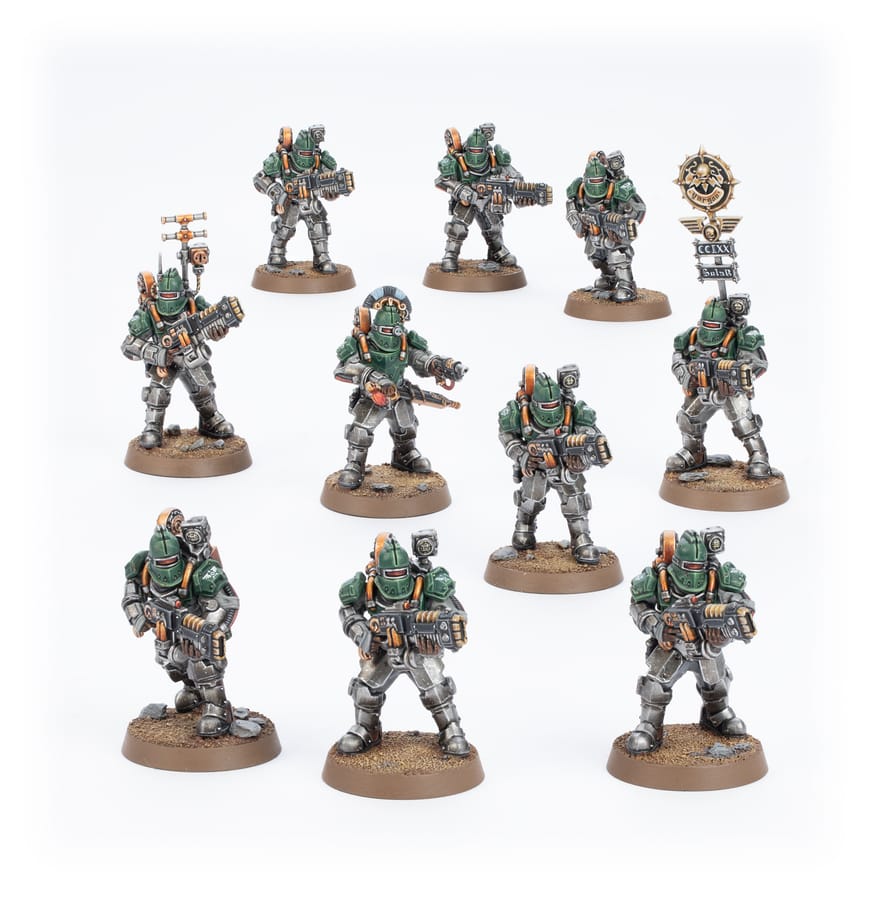 WarForge - Section d'Assaut Veletaris - Warhammer - Solar Auxilia