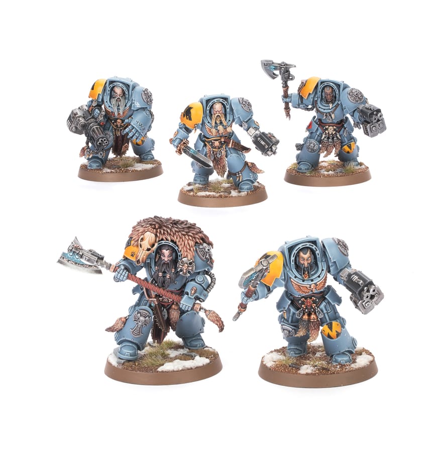 WarForge - Terminators Gardes Loups - Warhammer - Space Wolves
