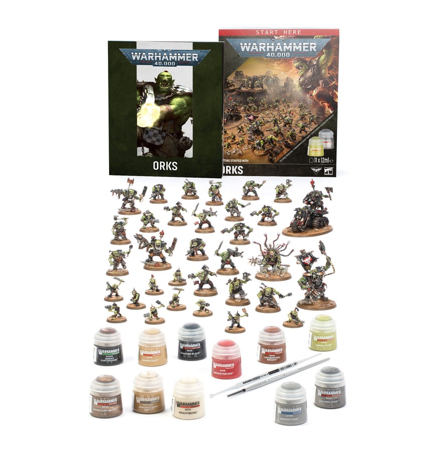 WarForge - Warhammer 40,000 Getting Started with Orks (Anglais) - Warhammer - Orks