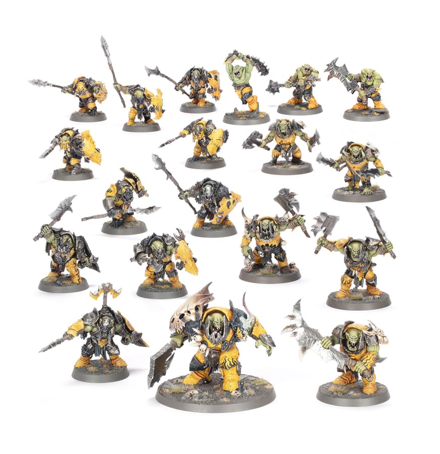 WarForge - Fer de Lance: Clans Guerriers Orruks – Gross'bande de Mâchefers - Warhammer - Orruk Warclans