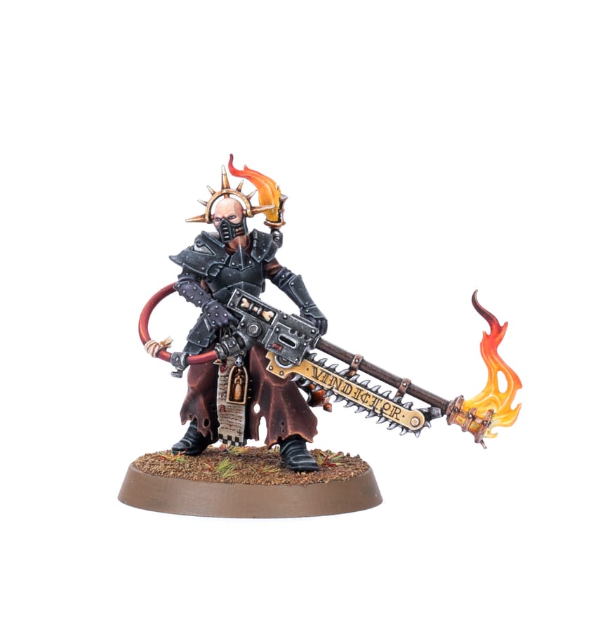 WarForge - Prêtre du Ministorum avec Vindictor - Warhammer - Adepta Sororitas