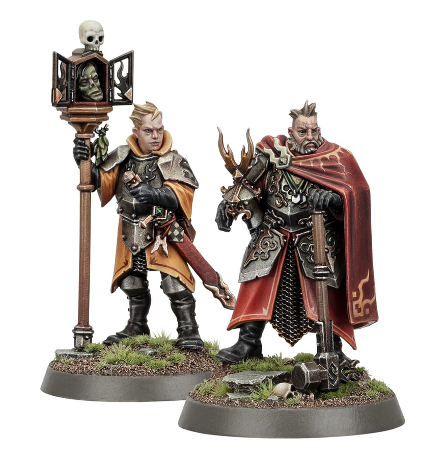 WarForge - Maréchal des Guildes Franches et Estafette Reliquaire - Warhammer - Cités de Sigmar