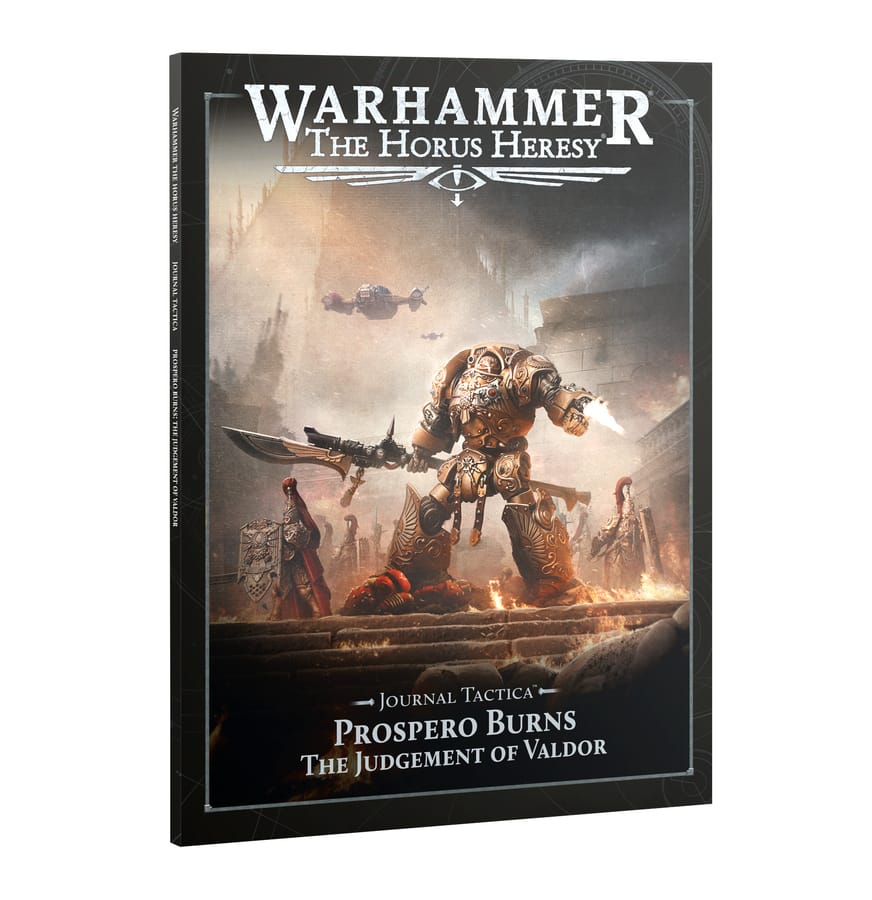 WarForge - Journal Tactica: Prospero Burns – The Judgement Of Valdor (Anglais) - Warhammer