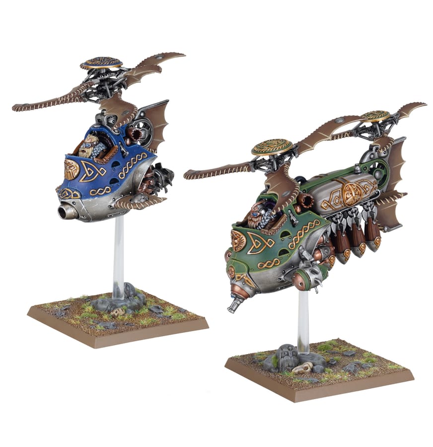 WarForge - Gyrocoptères Nains - Warhammer - Nains