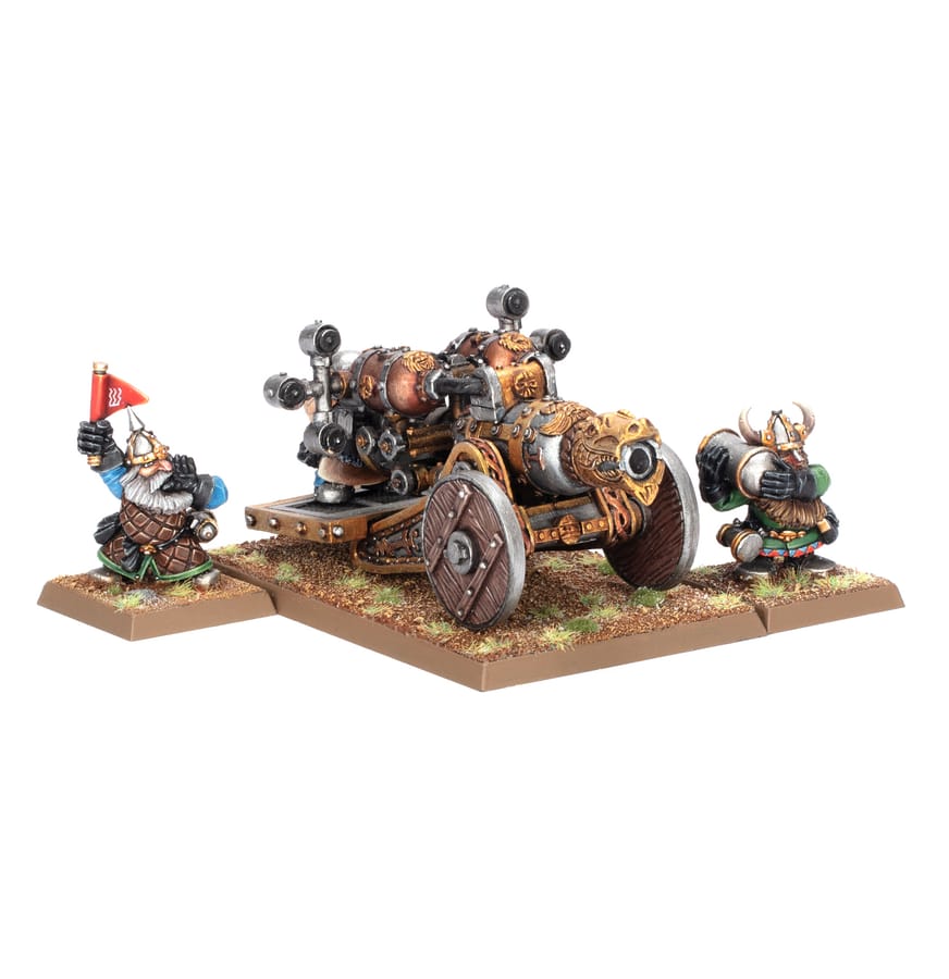WarForge - Canon à Flammes - Games Workshop dwarfs