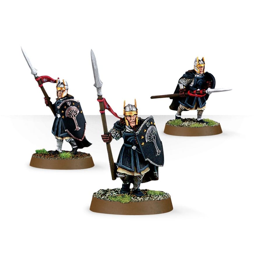 WarForge - Warriors of Númenor avec lances - Warhammer
