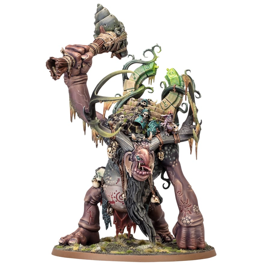 WarForge - Trugg le Roi des Troggoths - Warhammer - Gloomspite Gitz