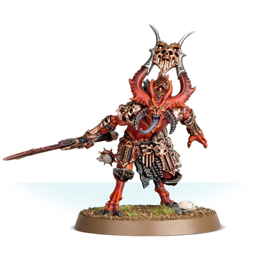 WarForge - Bloodmaster, Herald of Khorne - Warhammer - Forces du Chaos