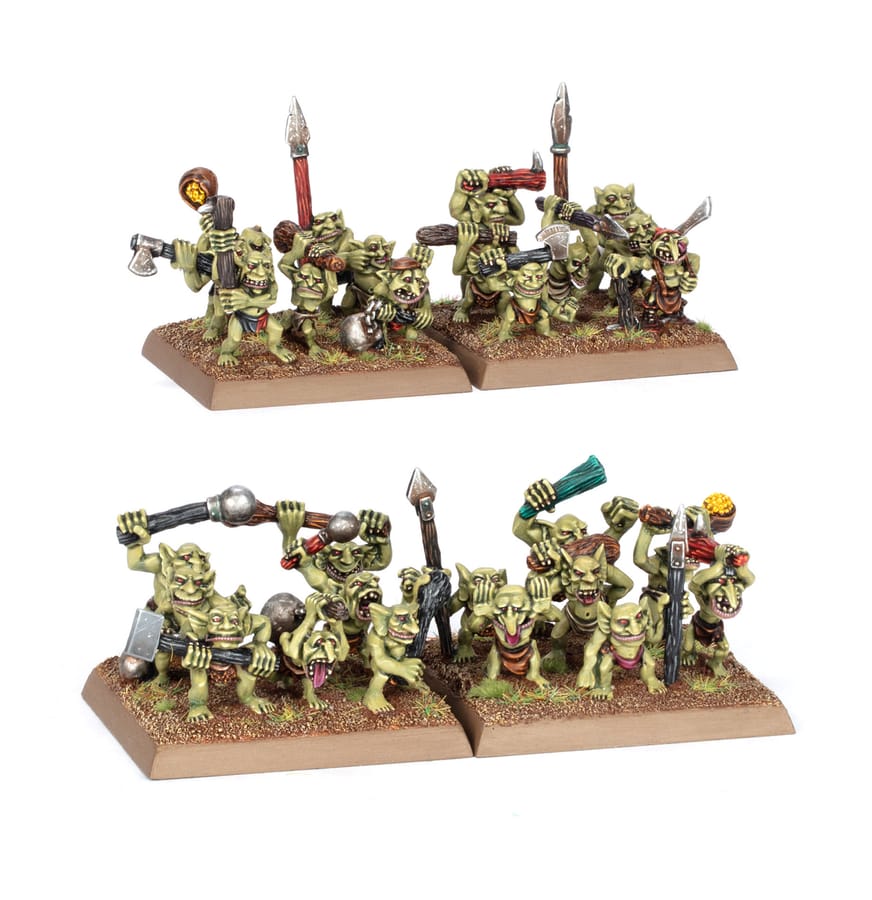 WarForge - Bandes de Snotlings - Warhammer - Orques & Gobelins