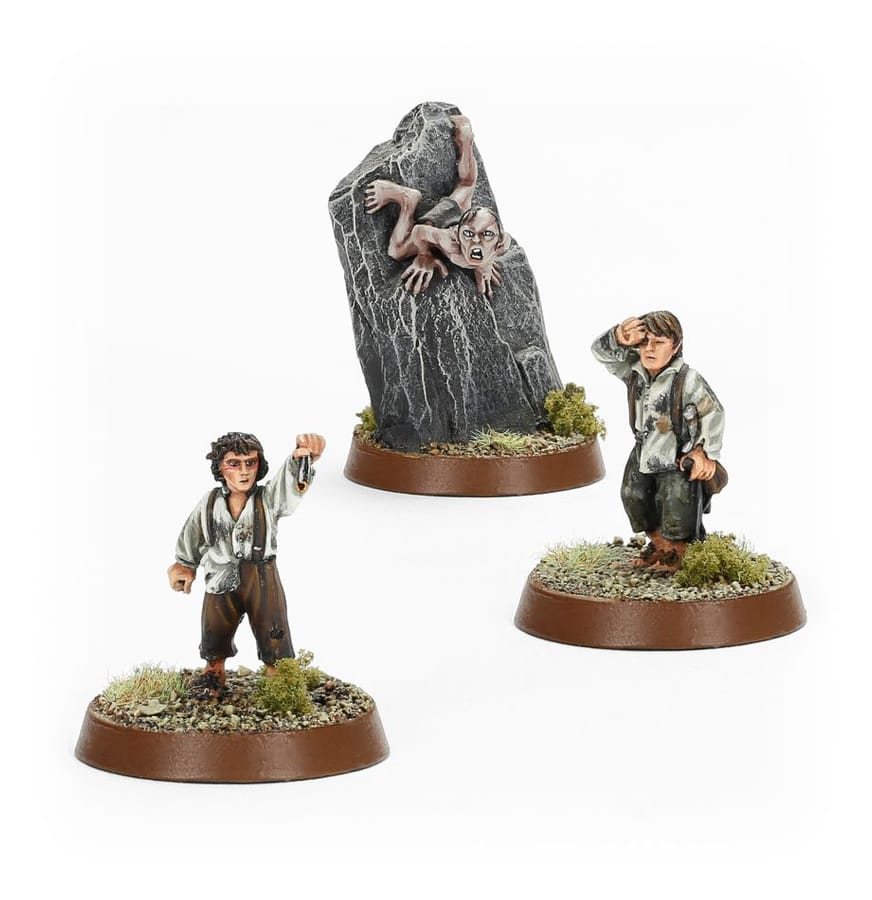 WarForge - Frodo Baggins™, Samwise Gamgee™ & Gollum™ - Warhammer