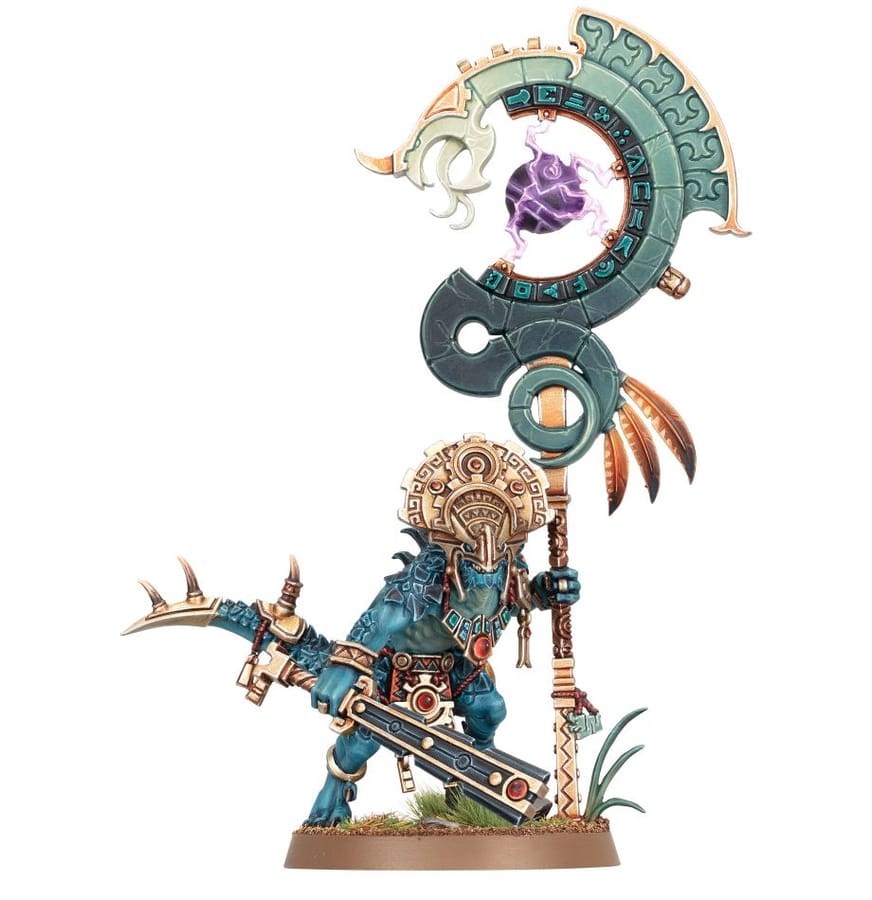 WarForge - Porteur d'Astrolithe Saurus - Warhammer - Séraphons