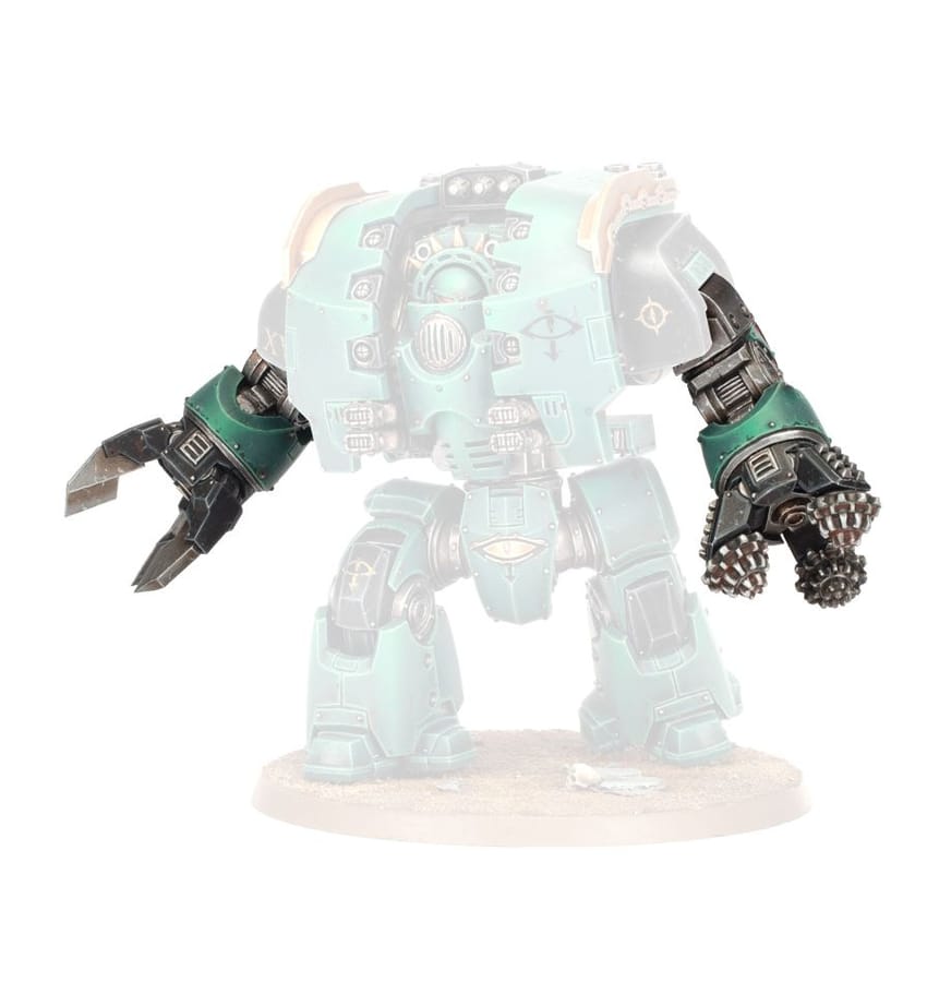 WarForge - Grappe d'Armes de Mêlée de Dreadnought de Siège Leviathan - Warhammer - Legiones Astartes