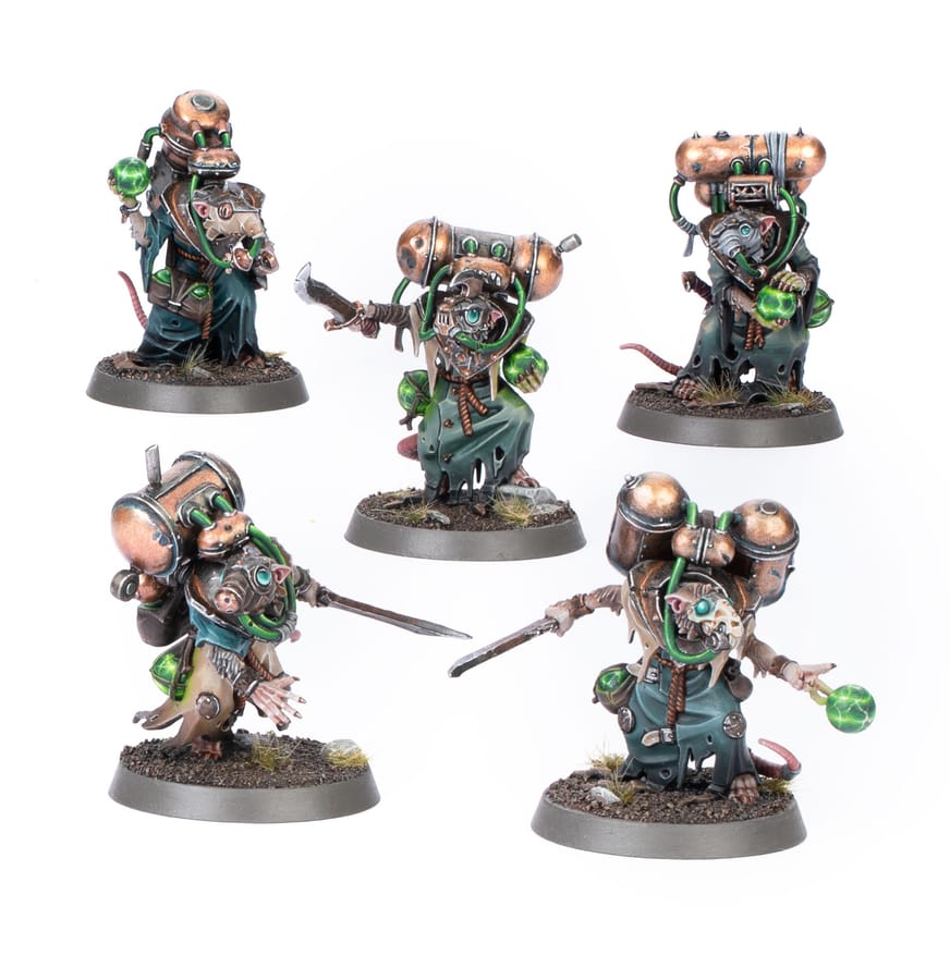 WarForge - Acolytes Globadiers - Games Workshop skaven