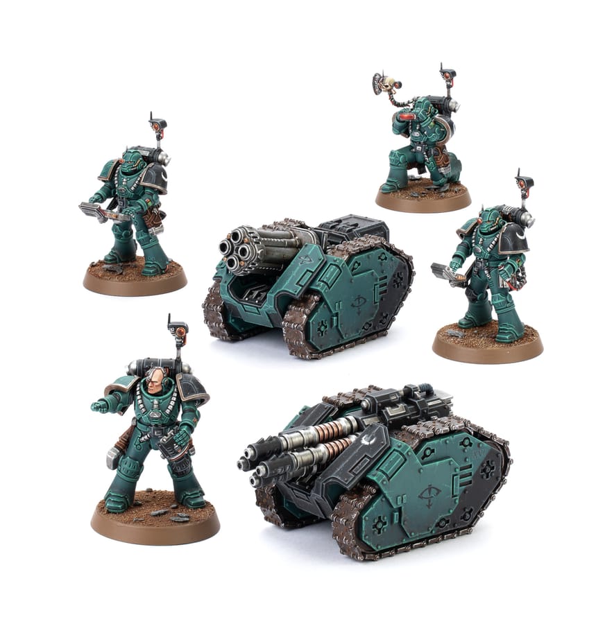WarForge - Châssis Rapier avec Destructeur Laser et Lanceur Quadruple - Warhammer - Legiones Astartes