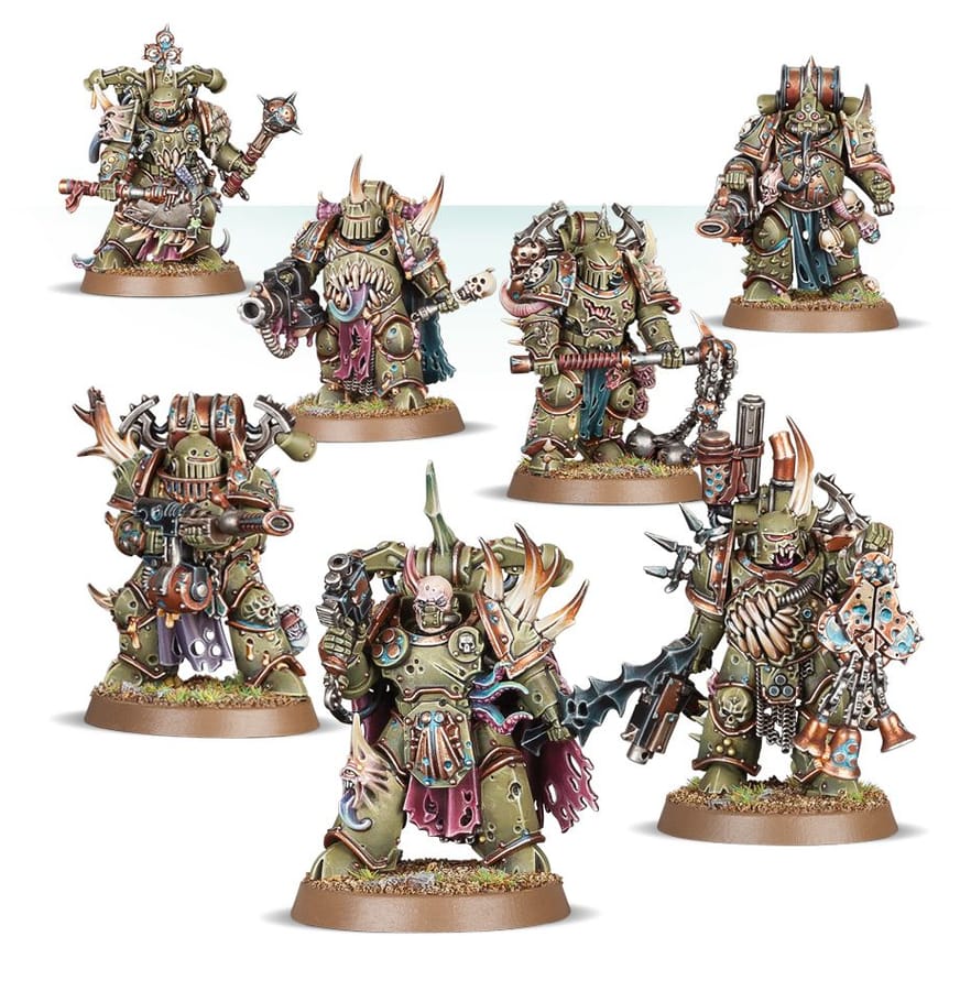 WarForge - Marines de la Peste - Warhammer - Death Guard