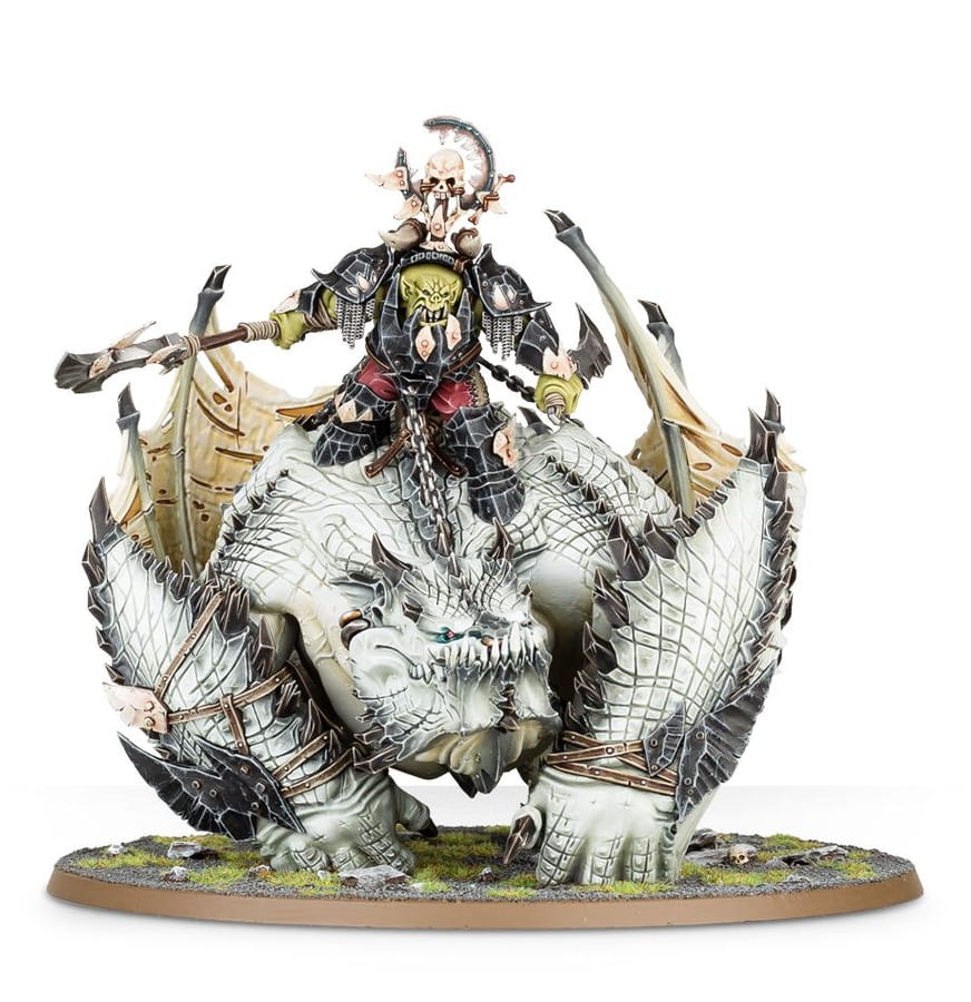 WarForge - Mégaboss sur Gueule-ki-kraz - Warhammer - Orruk Warclans