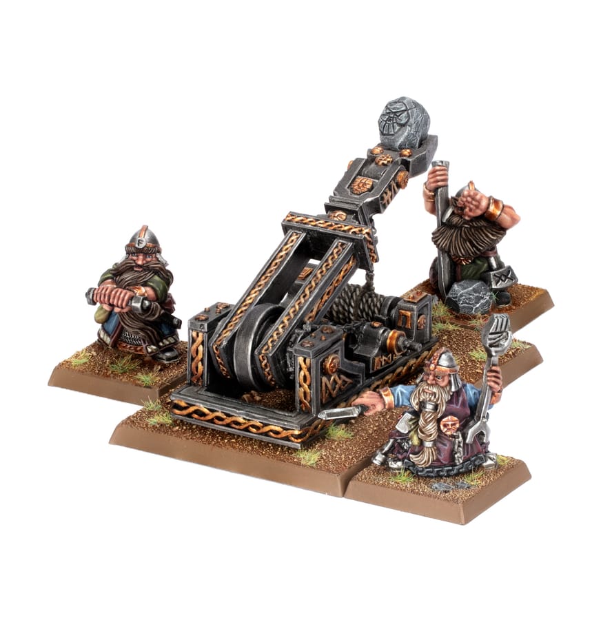 WarForge - Catapulte à Rancunes - Games Workshop dwarfs