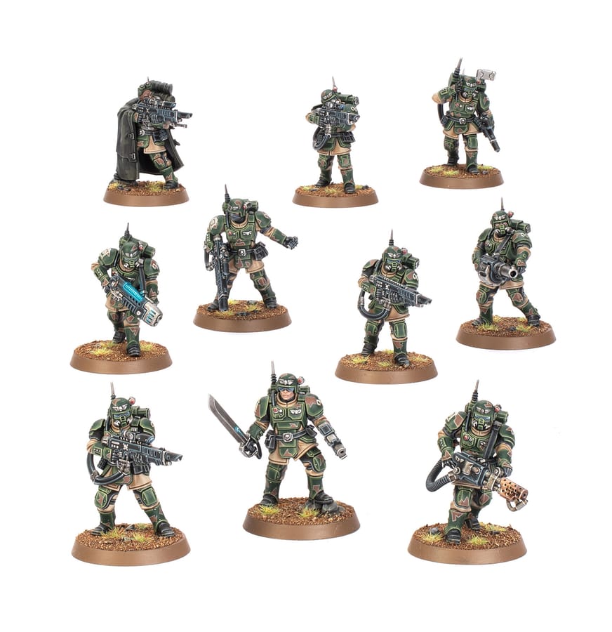 WarForge - Kasrkins - Warhammer - Astra Militarum