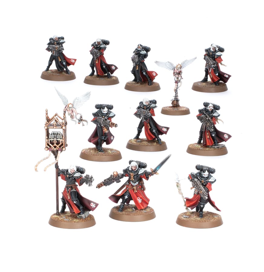 WarForge - Escouade Dominion de l'Adepta Sororitas - Warhammer - Adepta Sororitas