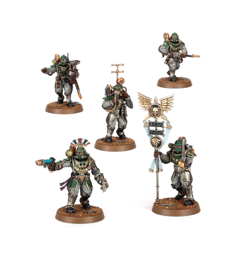 WarForge - Section d'État-major Tactique des Solar Auxilia - Warhammer - Solar Auxilia