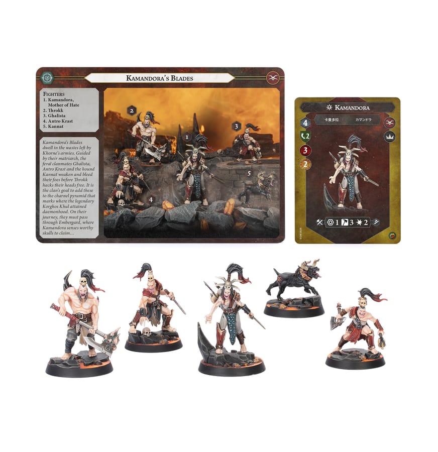 WarForge - Les Lames de Kamandora - Warhammer - Cités de Sigmar