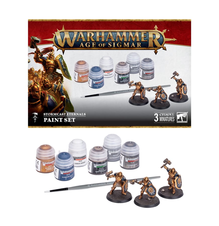 WarForge - Set de Peinture Éternels de l'Orage - Warhammer