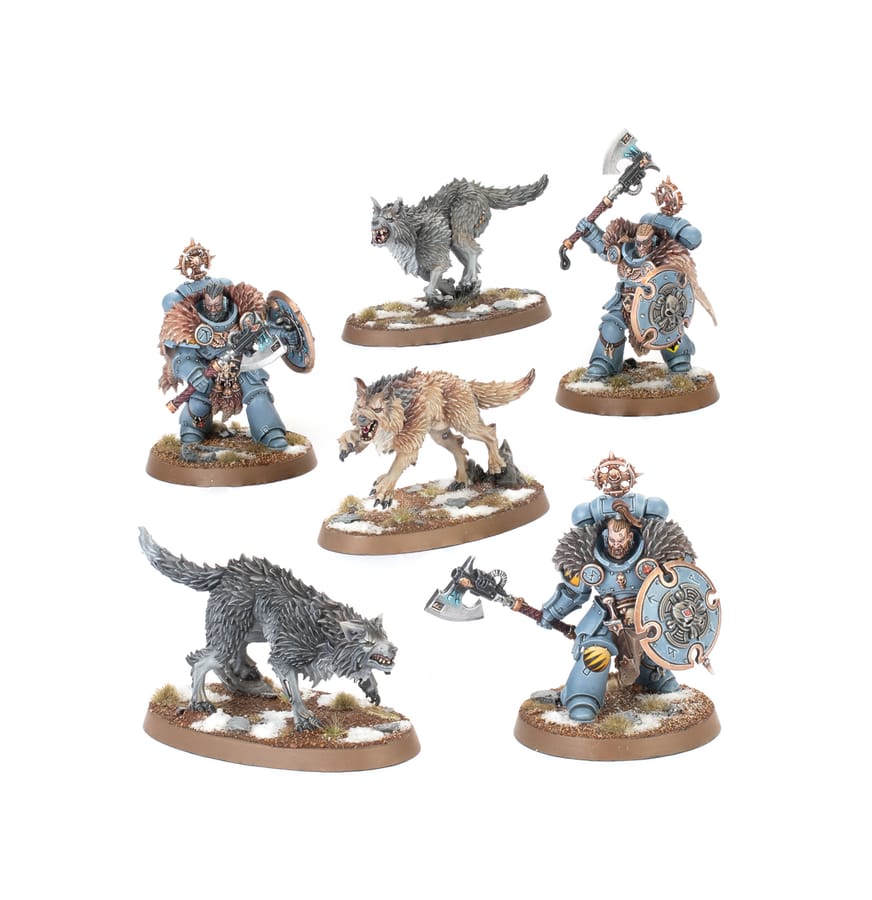 WarForge - Preneurs de Têtes Gardes Loups - Warhammer - Space Wolves