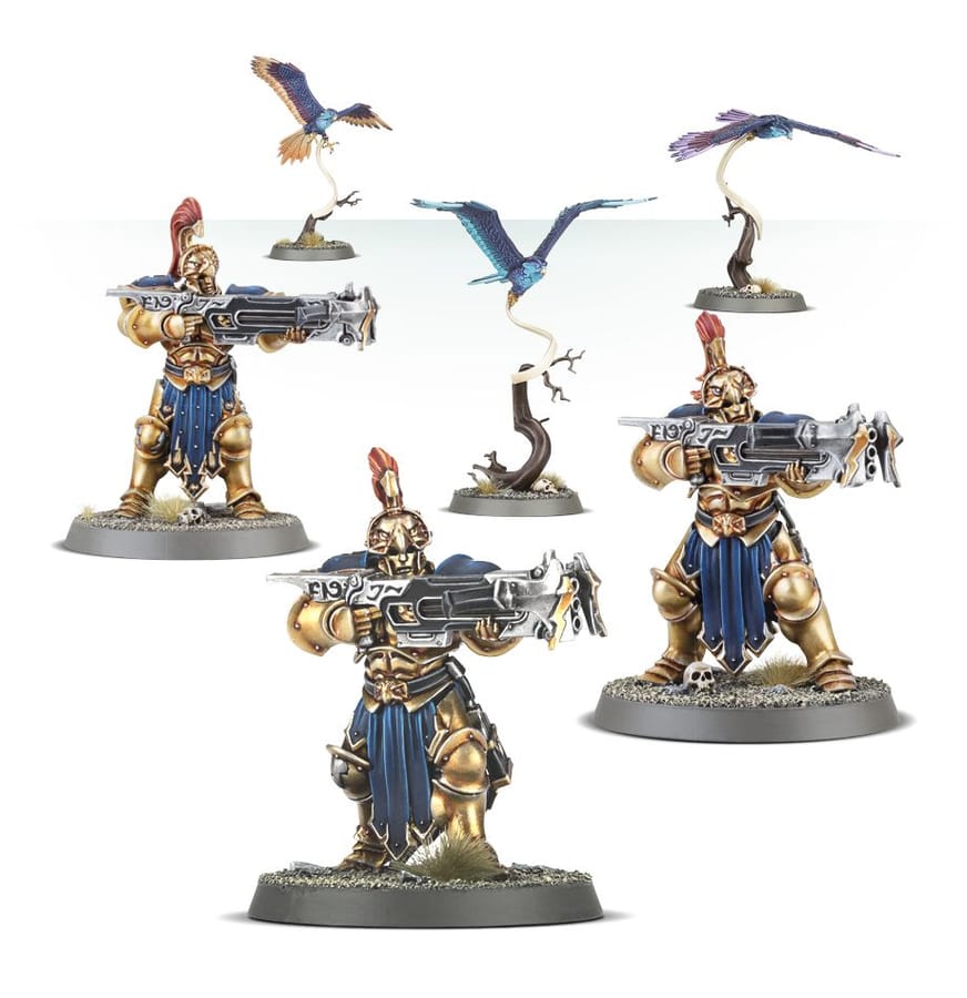 WarForge - Vanguard-Raptors avec arbalètes Hurricane & Aetherwings - Warhammer - Stormcast Eternals