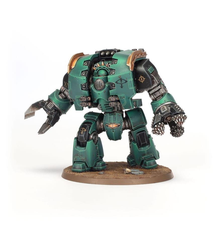 WarForge - Dreadnought de Siège Leviathan avec Pince et Trépan - Warhammer - Legiones Astartes