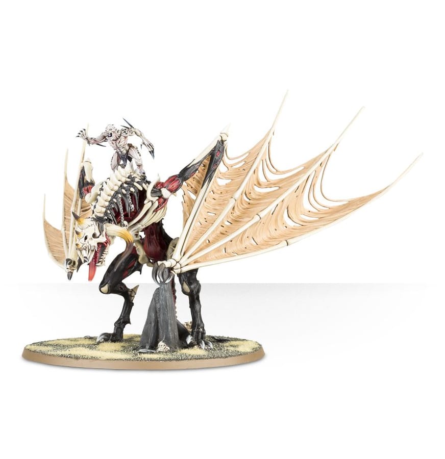 WarForge - Roi-goule Abhorrant sur Dragon Zombie Royal - Warhammer - Flesh-eater Courts