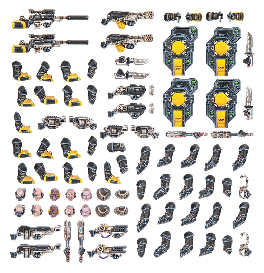 WarForge - Armes & Améliorations des Palanite Enforcers - Warhammer