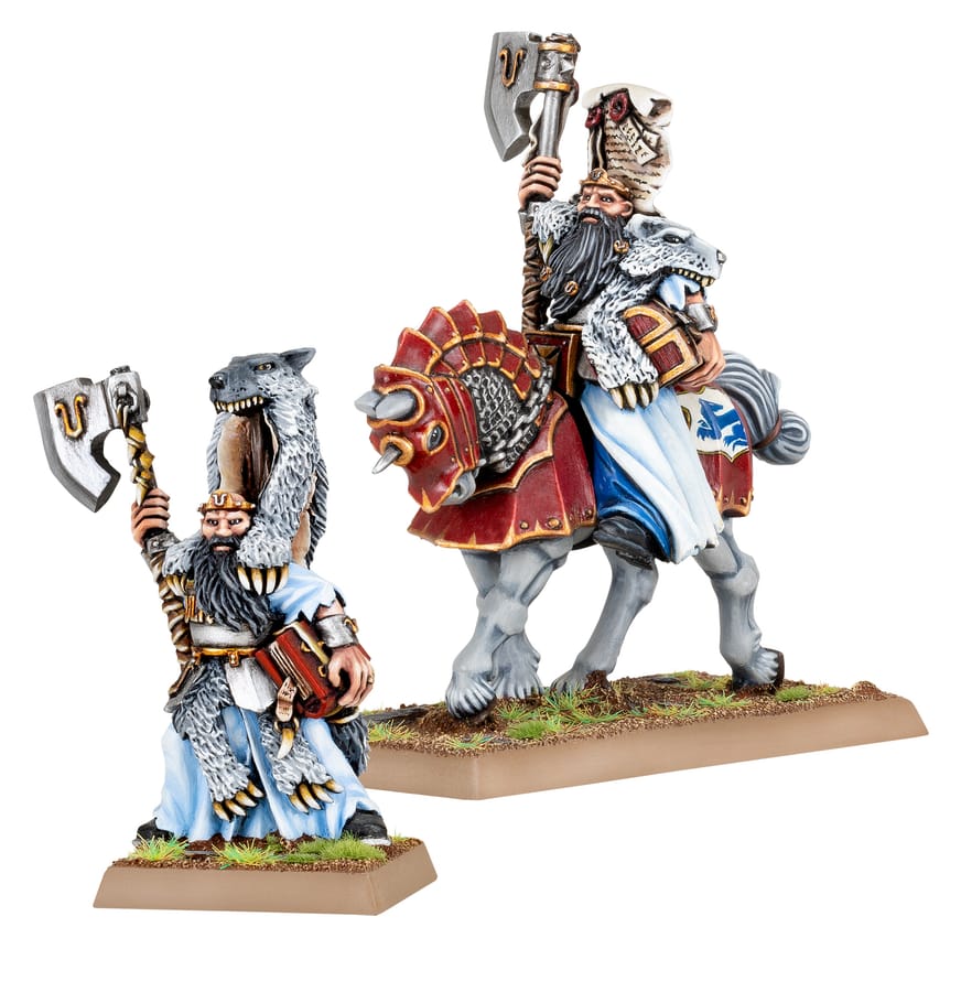 WarForge - Prêtres-Guerriers d'Ulric à Pied & Monté - Warhammer - Empire