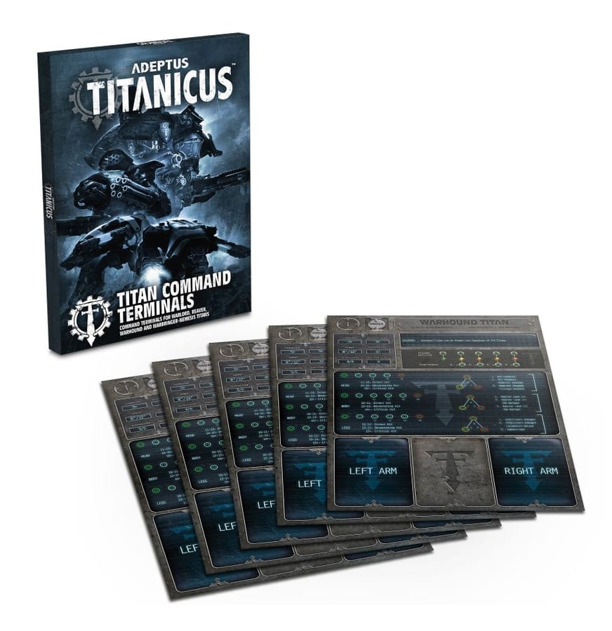 WarForge - Adeptus Titanicus Titan Command Terminals (Anglais) - Games Workshop adeptus titanicus