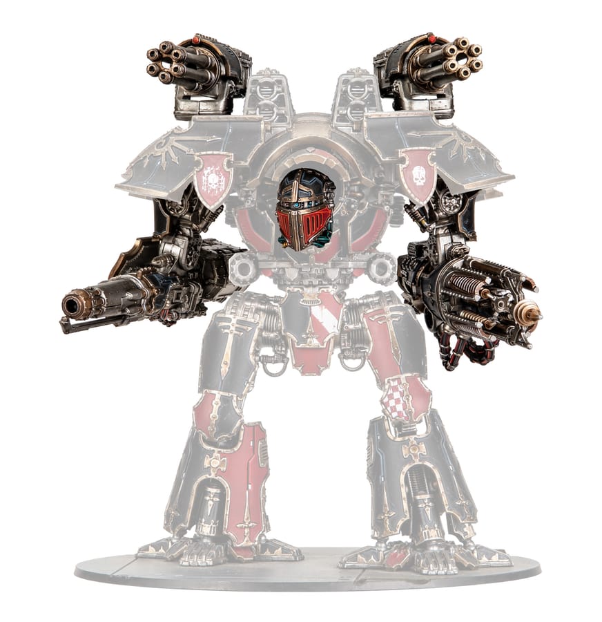 WarForge - Armes de Titan Warlord: Canon sismique, extirpateur à conversion, paire d'éclateurs gatling et paire de destructeurs turbo-laser - Warhammer