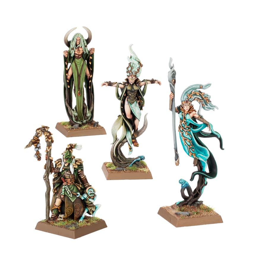WarForge - Mages Elfes Sylvains - Warhammer - Elfes Sylvains