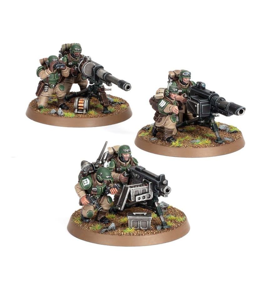 WarForge - Escouade d'Armes Lourdes - Warhammer - Astra Militarum
