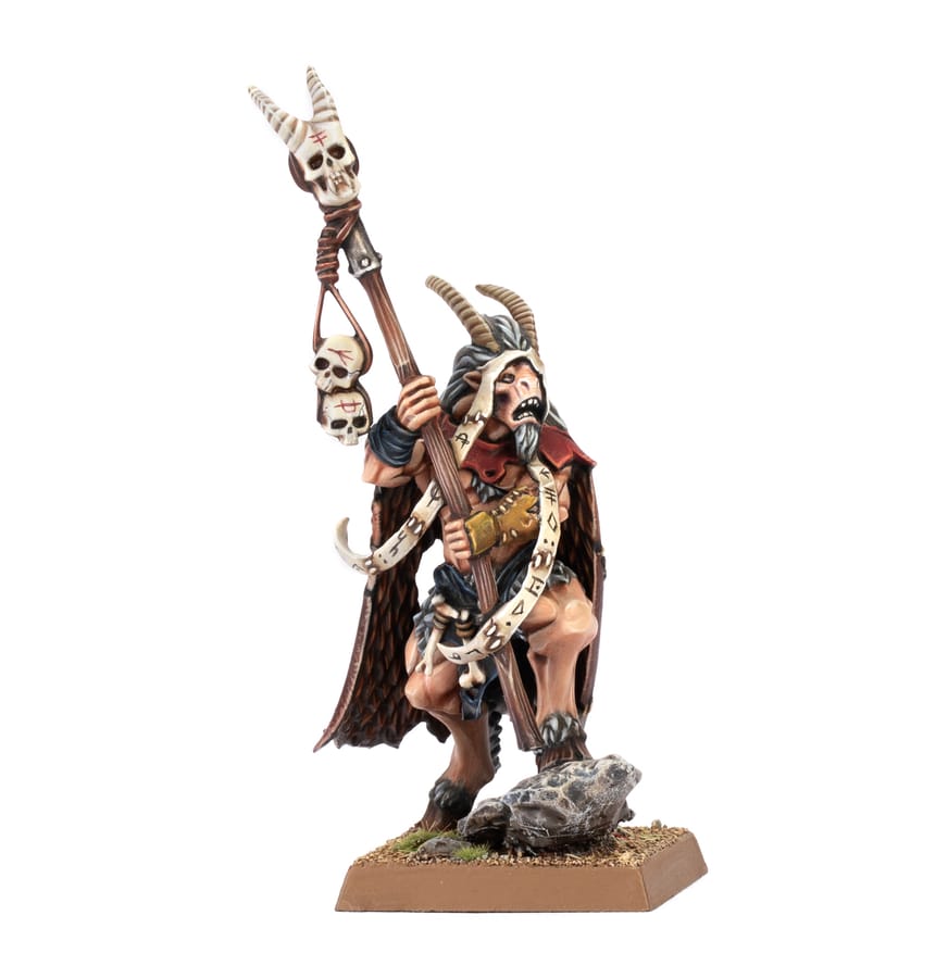 WarForge - Chamane Homme-bête - Games Workshop beastmen