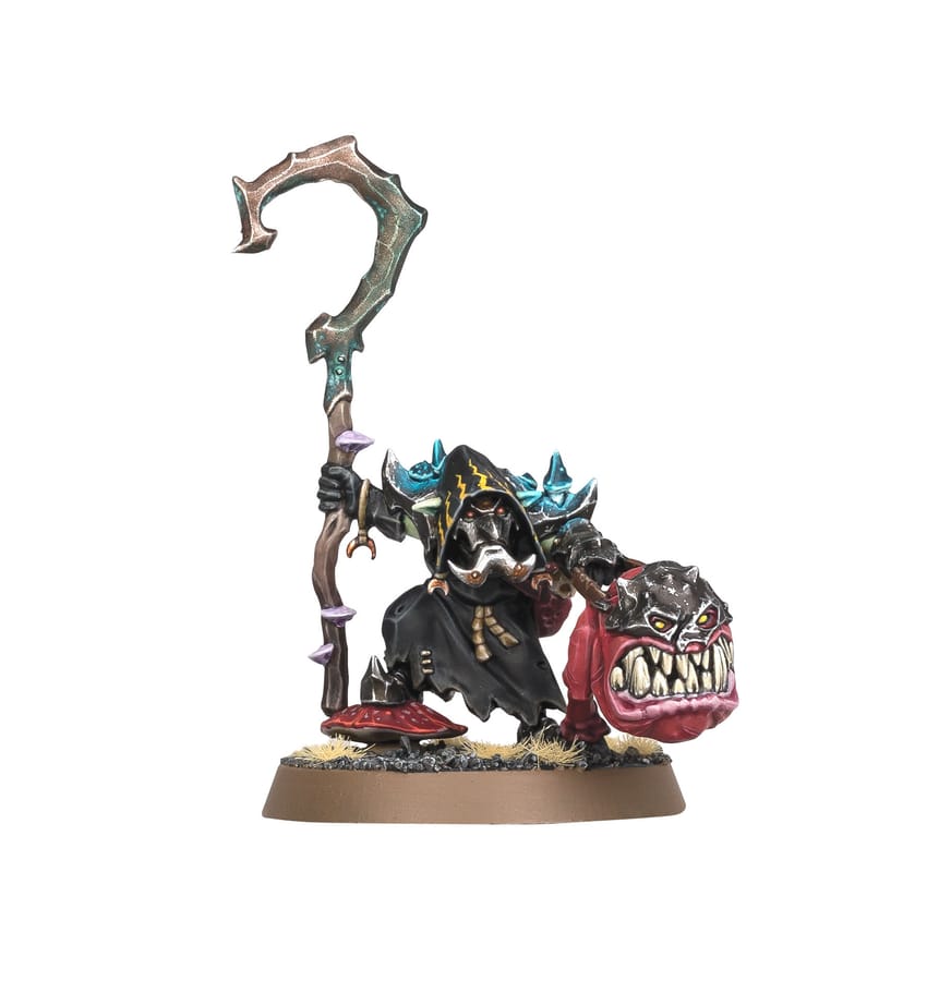 WarForge - Bossquig avec Bruxo-squig - Games Workshop gloomspite gitz