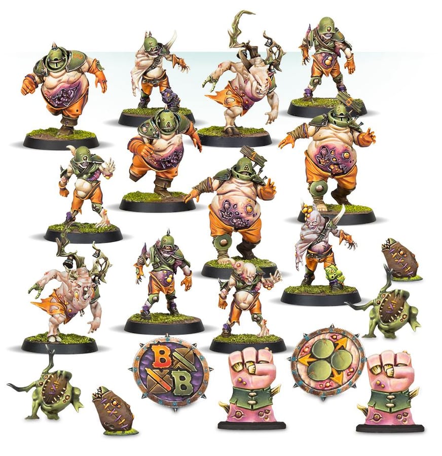 WarForge - Nurgle’s Rotters - Nurgle Blood Bowl Team - Warhammer