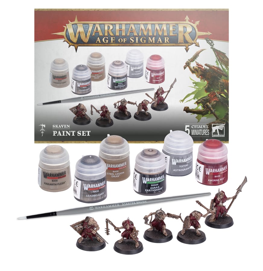 WarForge - Set de Peinture Skavens - Warhammer - Skavens