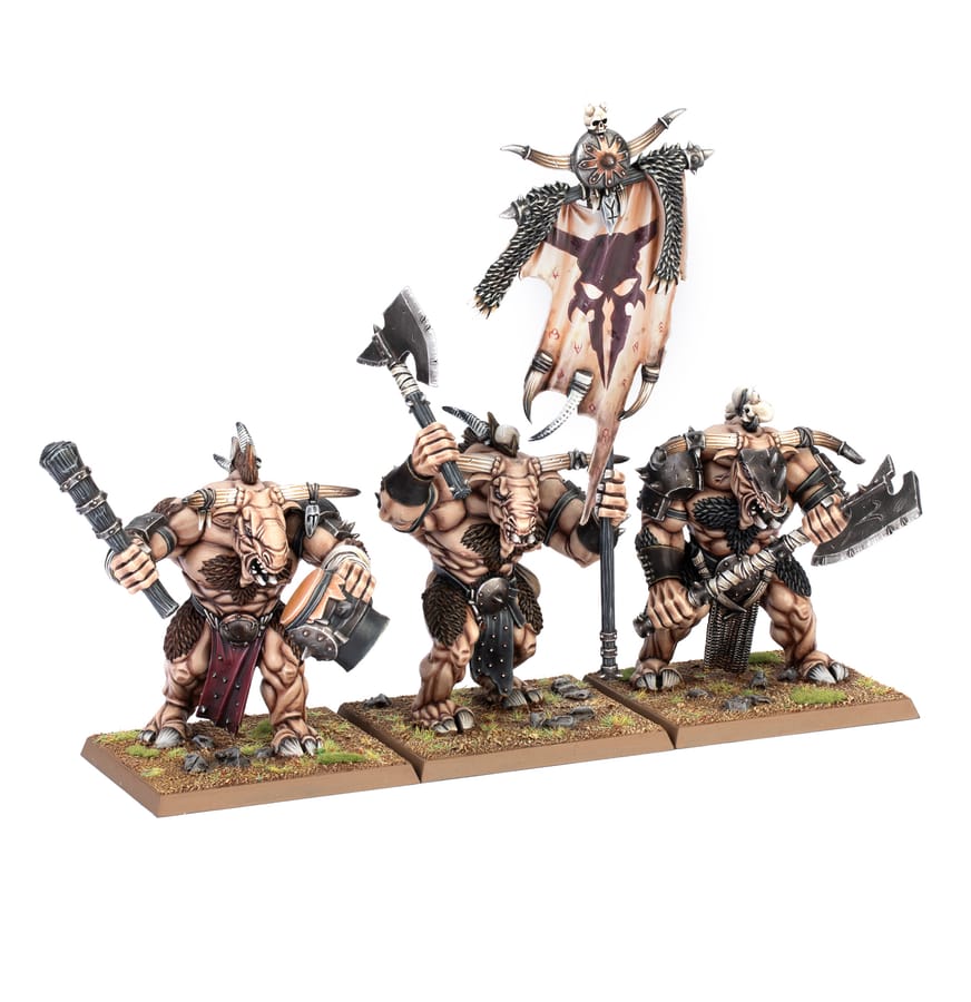 WarForge - Harde de Minotaures - Warhammer - Hommes-Bêtes