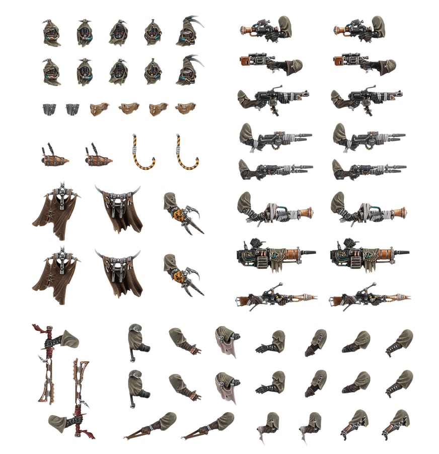 WarForge - Ash Waste Nomads: Armes & Améliorations - Warhammer