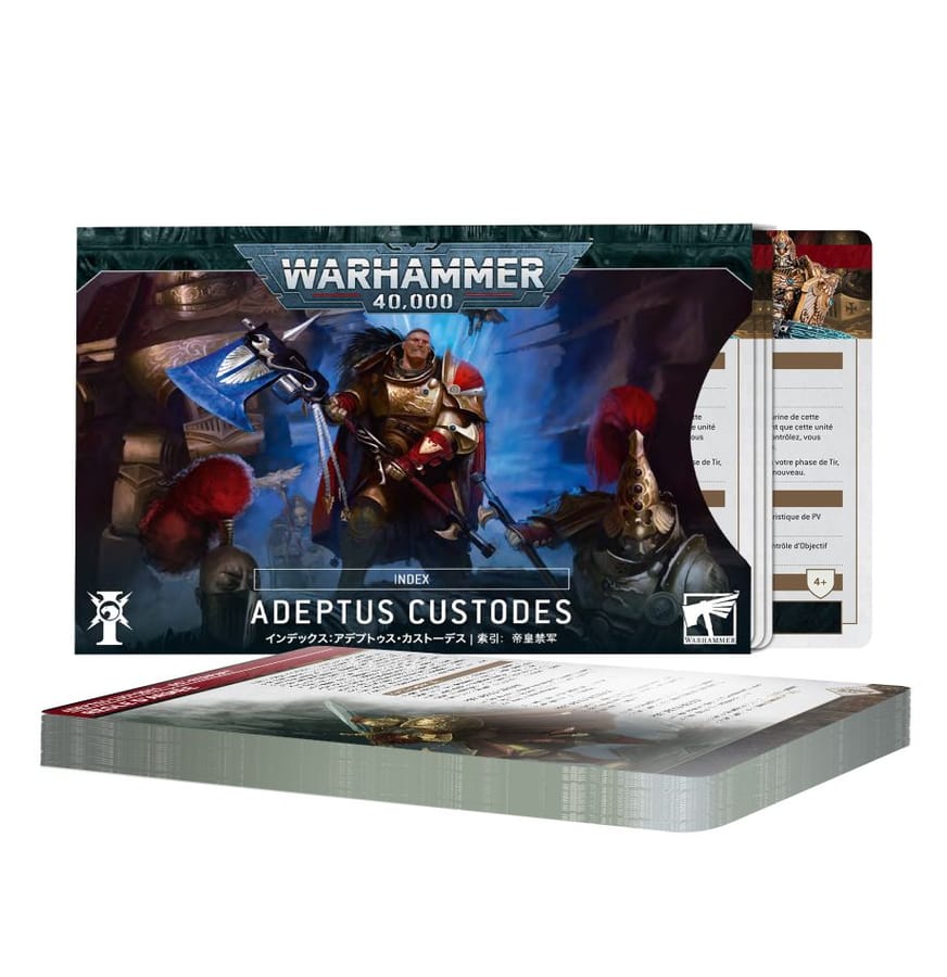 WarForge - Index: Adeptus Custodes (Français) - Warhammer - Adeptus Custodes