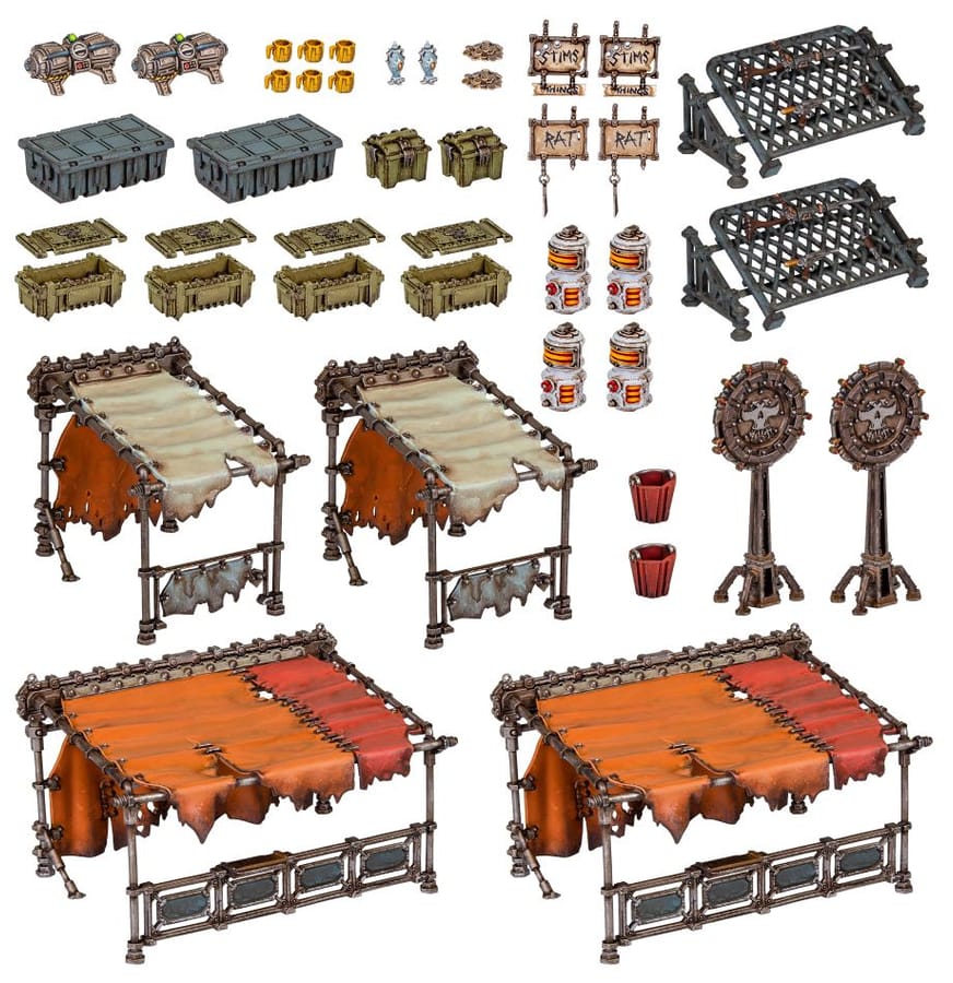 WarForge - Zone Mortalis: Underhive Market - Warhammer