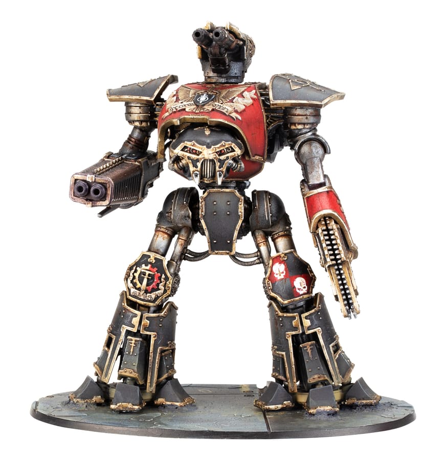 WarForge - Legions Imperialis: Reaver Battle Titan with Melta Cannon and Chainfist - Warhammer