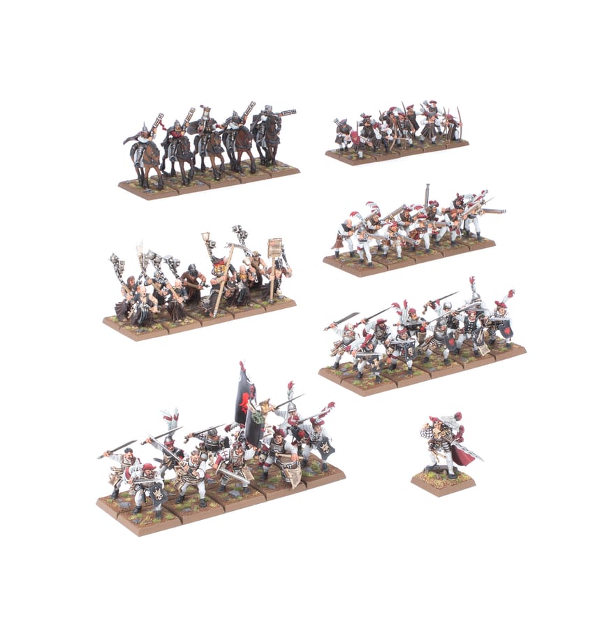 WarForge - Empire de l'Homme: Armée de Colonne de Bataille - Warhammer - Empire