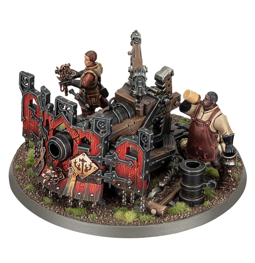 WarForge - Grand Canon Soudefer - Warhammer - Cités de Sigmar
